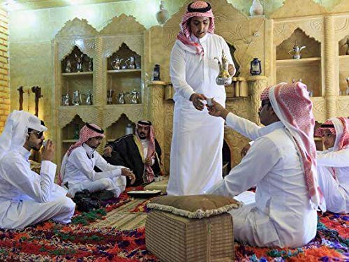 Al Masnoon Saudi Qahwa Light Roasted Saudi Coffee|Ground Coffee Rich With Saffron & Ginger 100G (Pack Of 1) - Bag