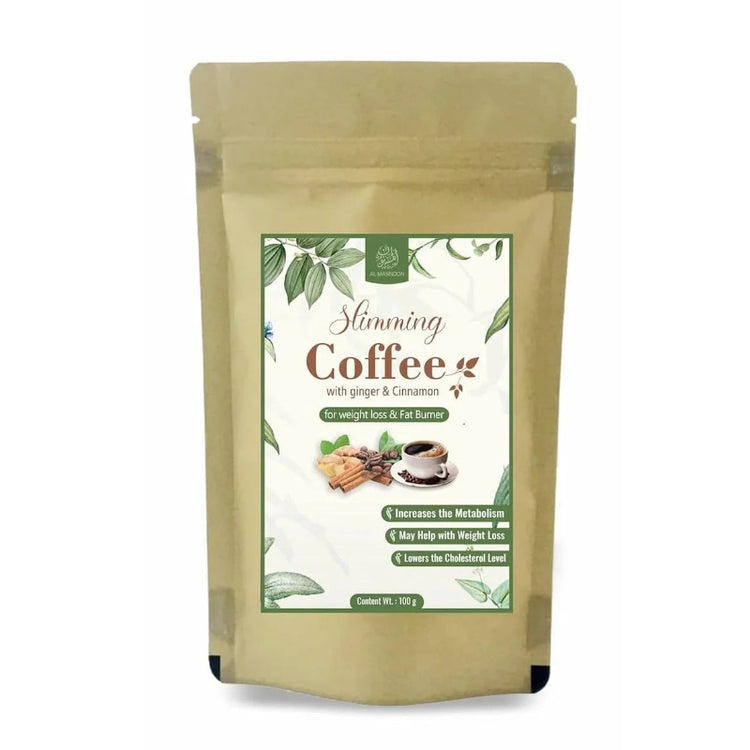 Slimming coffee with ginger and cinnamon