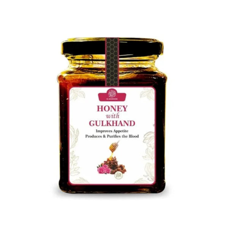 honey with gulkhand