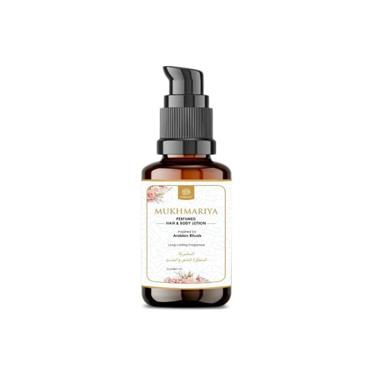 Mukhmiariya perfumed hair and body lotion