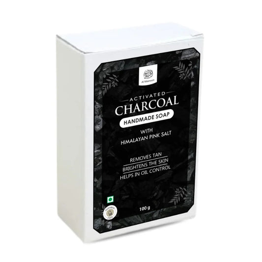 Activated Charcoal Handmade Soap with Himalayan Pink Salt