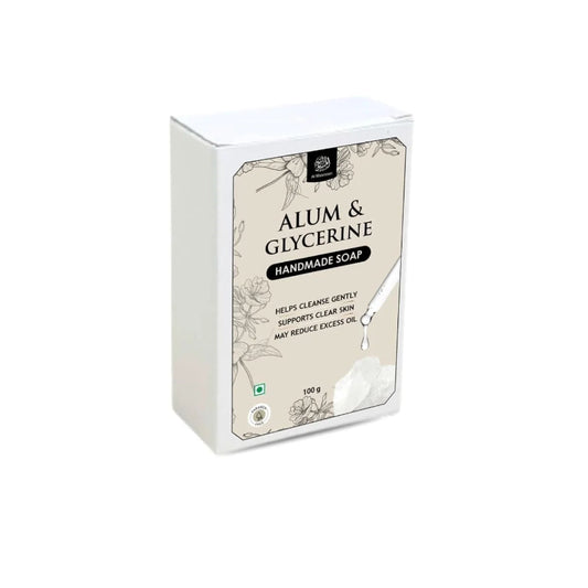 Alum and glycerine handmade soap