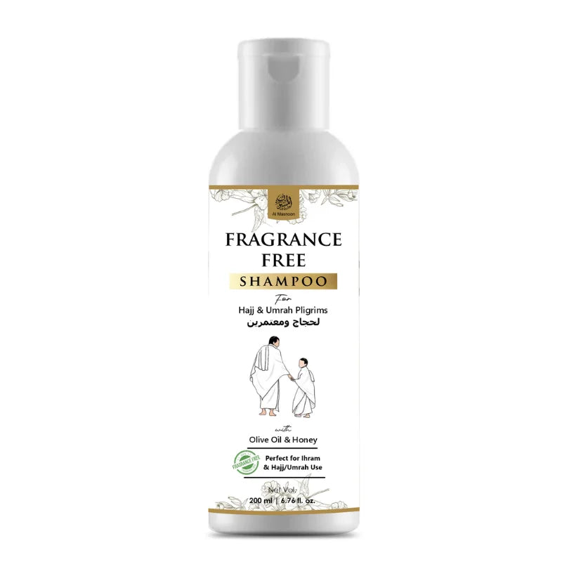 Fragrance-free shampoo