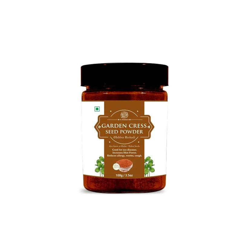 Garden cress seed powder