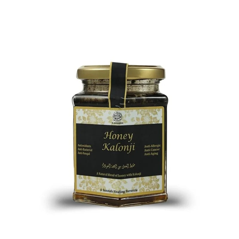 Honey Kalonji almasnoon 