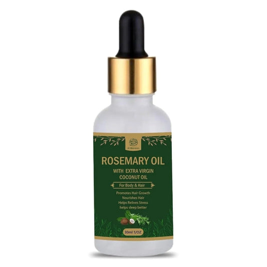 Rosemary oil bottle