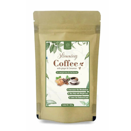 Slimming coffee with ginger and cinnamon